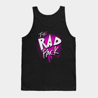 The Rad Pack Logo (Paint Pack) Tank Top